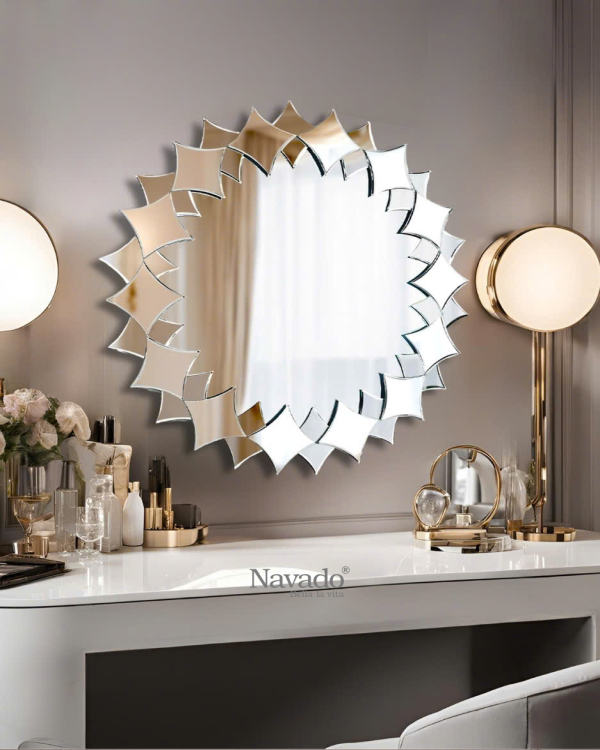 Wall Vanity Mirror art Floria NAV 2038