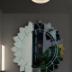 Round Vanity Mirror Sunflower NAV 2030