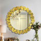 Wall mounted vanity mirror with art frame Autumn NAV 2073