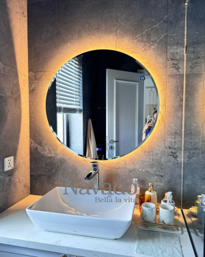 WALL LED BATHROOM MIRROR DECORATE