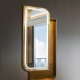 LED bathroom stainless steel frame mirror Luxor NAV 2123