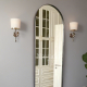 MODERN LONG OVAL FULL BODY MIRROR DECORATE