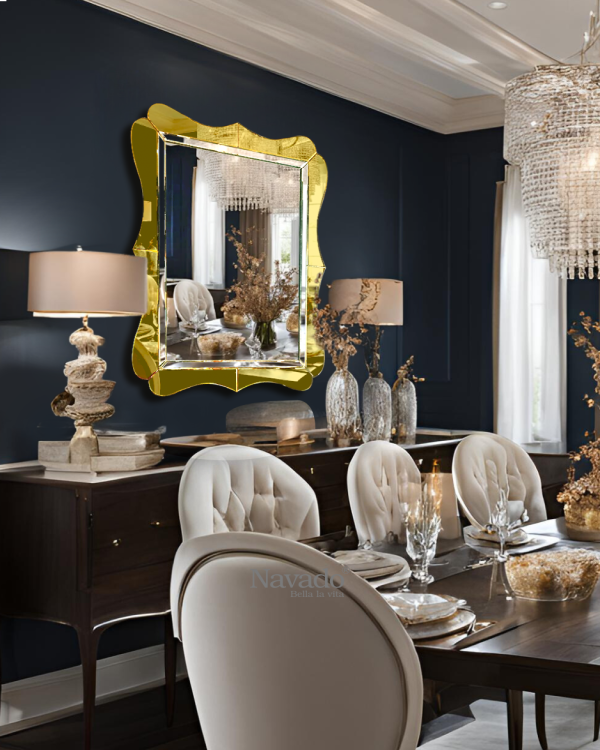 Decorative wall living room mirror Atlantic NAV 2020