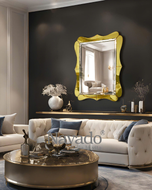 Decorative wall living room mirror Atlantic NAV 2020