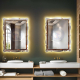 Anna Rectangle Led Decorative Mirror NAV 6002