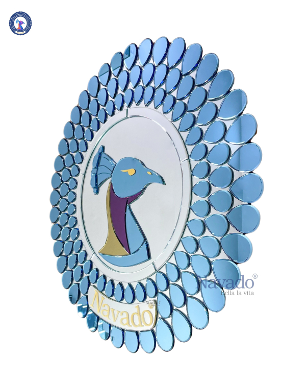 Peacock Navado Decorative Art Mirror NAV 2042X-NT