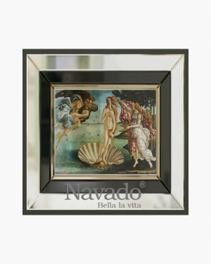 Romance Rectangular Picture Frame Mirror NAV NAV2134A-NT