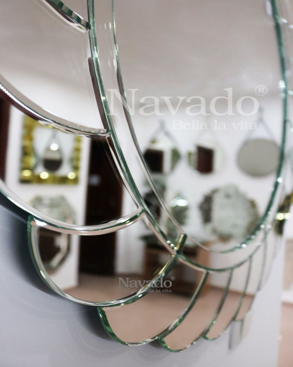  Bathroom wall art decorative mirror Teaflower NAV 2006