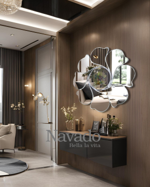Mimosa living room wall decoration mirror sample