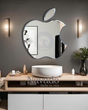  Bathroom wall art mirror Apple NAV 610