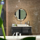 Bathroom wall decorative mirror Crystal NAV 2096D 