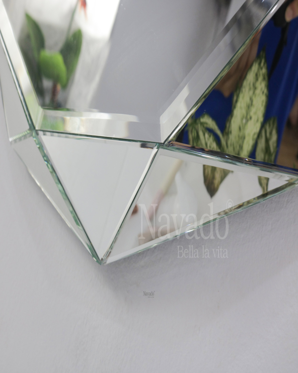 Bathroom wall decorative mirror Crystal NAV 2096D 