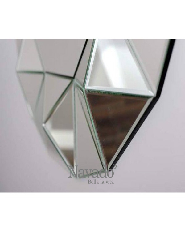 Bathroom wall decorative mirror Crystal NAV 2096D 