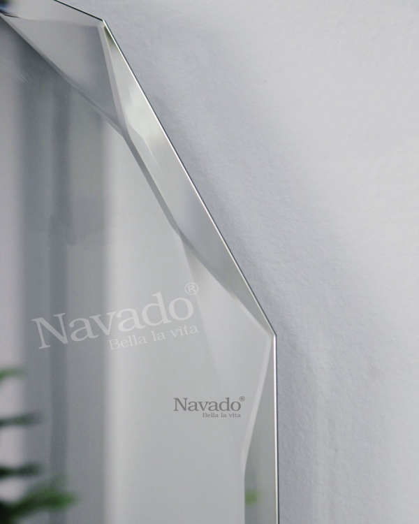 Bathroom wall decorative mirror Crystal NAV 2096D 