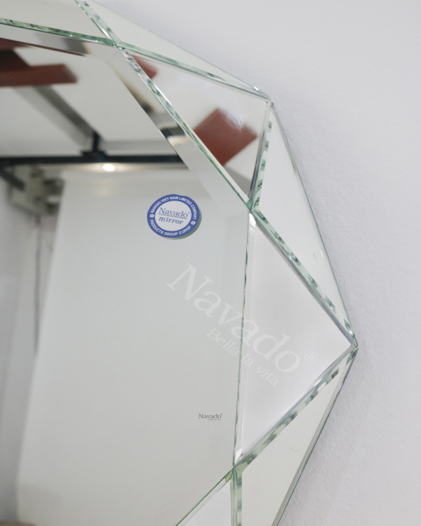 Bathroom wall decorative mirror Crystal NAV 2096D 