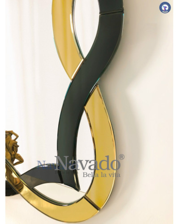 Luxury living room decorative wall mirror model NAV 2206