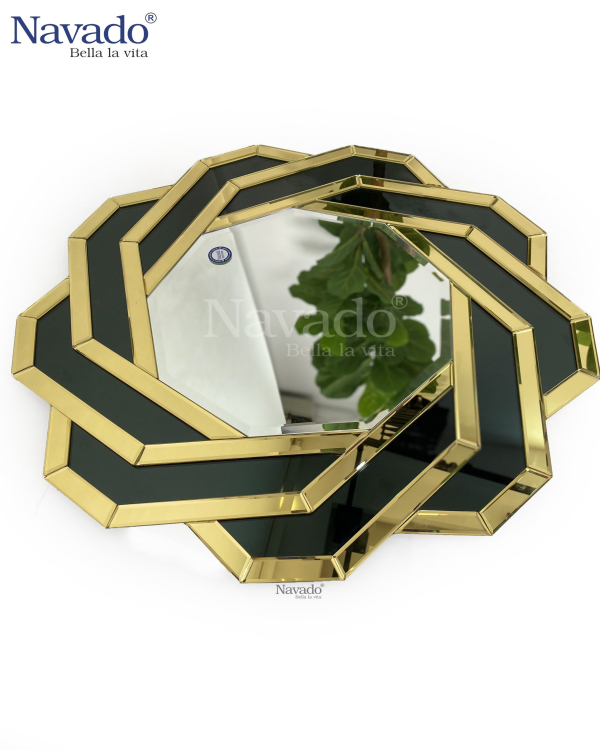 Round Artistic Mirror for Bathroom Decoration Spider NAV 2004 NT