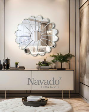 The beauty of decorative mirrors for living room walls Villa