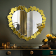 Amora gold heart NAV 2204-NT high-end living room interior decoration mirror