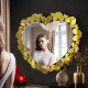 Amora gold heart NAV 2204-NT high-end living room interior decoration mirror