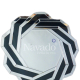 Spider Black white art living room wall decoration mirror