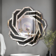 Spider Black white art living room wall decoration mirror