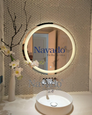 Bathroom vanity mirrors 70cm LED light circle