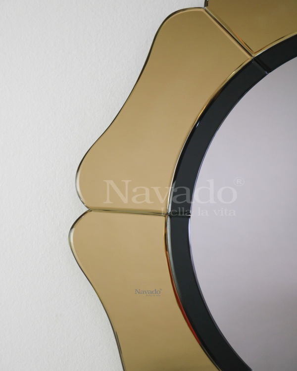 MIKITA hand-polished decorative wall mirror