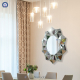 High-end decorative wall art round mirror Queen Bee NAV 2029 