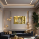 High-end living room decorative wall mirror model NUT