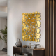 High-end living room decorative wall mirror model NUT