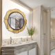 MIKITA hand-polished decorative wall mirror