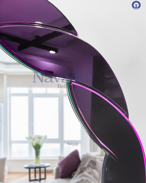 Round decorative wall art bathroom mirror Stella NAV 2038 