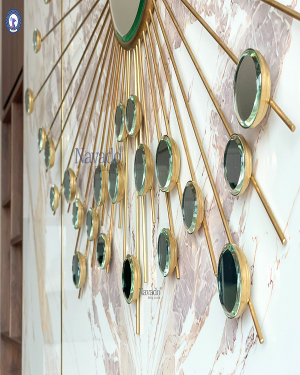 ART WALL MIRROR FOR HOME DECOR- HEBES