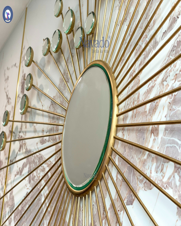 ART WALL MIRROR FOR HOME DECOR- HEBES