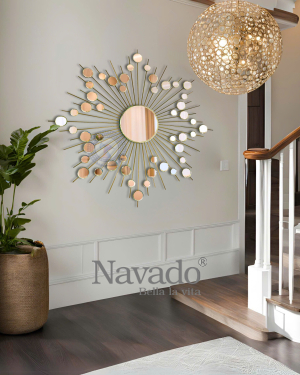 ART WALL MIRROR FOR HOME DECOR- HEBES
