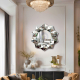 High-end decorative wall art round mirror Queen Bee NAV 2029 