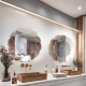 Lacos high-end decorative wall mirror for living room