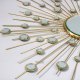 ART WALL MIRROR FOR HOME DECOR- HEBES