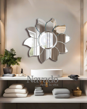 Wall Vanity Mirror art  Peony NAV 2047