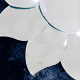 Artistic bathroom wall decoration mirror Peony NAV 2047