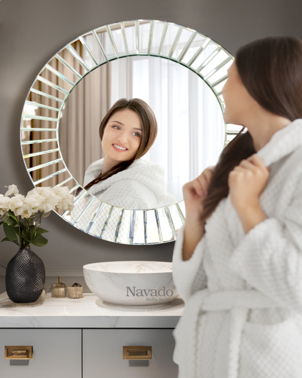 ART WALL DESIGN BATHROOM MIRROR- THE LIGHT