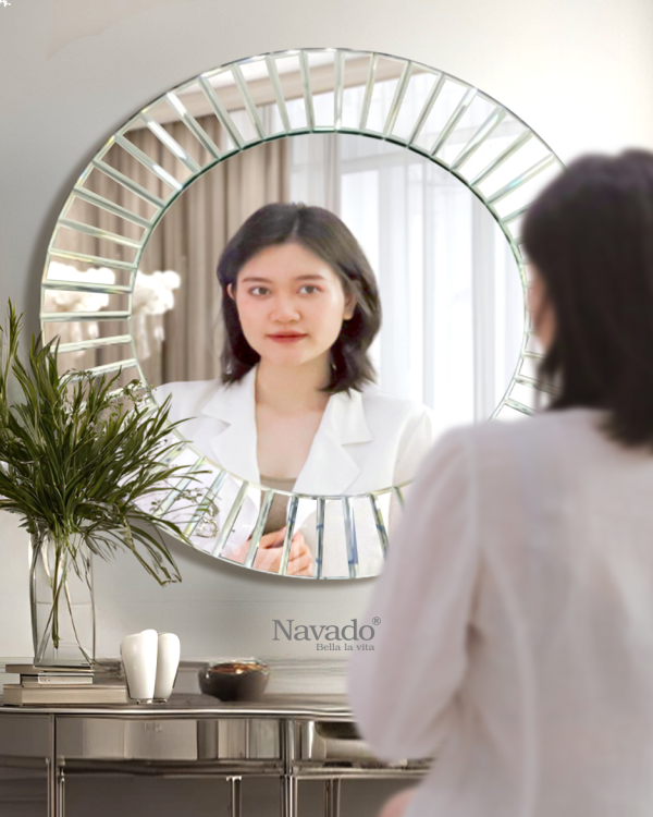 ART WALL DESIGN BATHROOM MIRROR- THE LIGHT