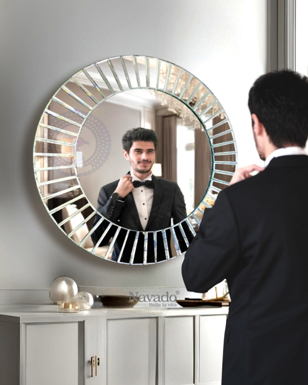 ART WALL DESIGN BATHROOM MIRROR- THE LIGHT