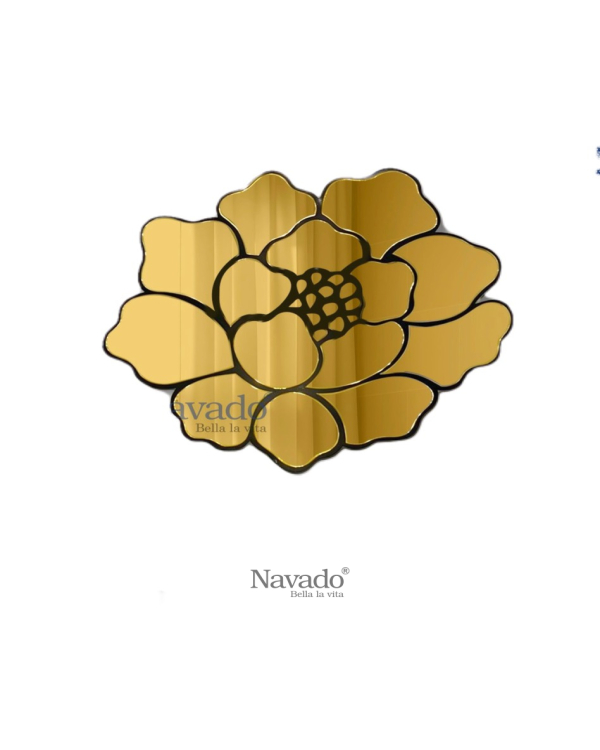 BATHROOM GOLD ROSE DECORARTE MIRROR