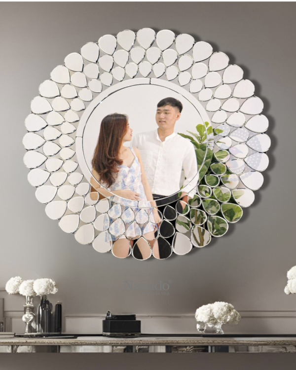 PEACOCK WALL DECORATE BATROOM DECORAT MIRROR