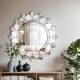 ART SUNFLOWER DECOR BATHROOM MIRROR