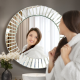 ART WALL DESIGN BATHROOM MIRROR- THE LIGHT