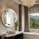 ART WALL DESIGN BATHROOM MIRROR- THE LIGHT
