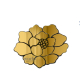 Mirror art wall rose gold